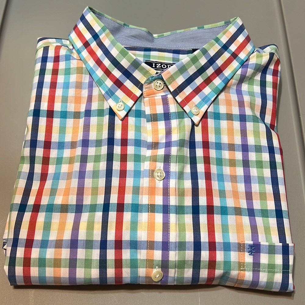 NWT IZOD Mens Long Sleeve T-shirt
